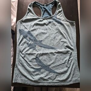 Oiselle Flyte Tank Lg Dark Green-Blue